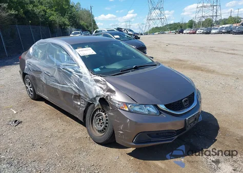 2015 Honda Civic Lx из США, поврежденный, VIN 19XFB2F58FE236849